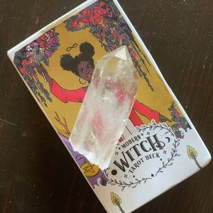 Modern Witch Tarot Deck + Crystal
